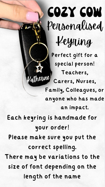 Personalised Keyring